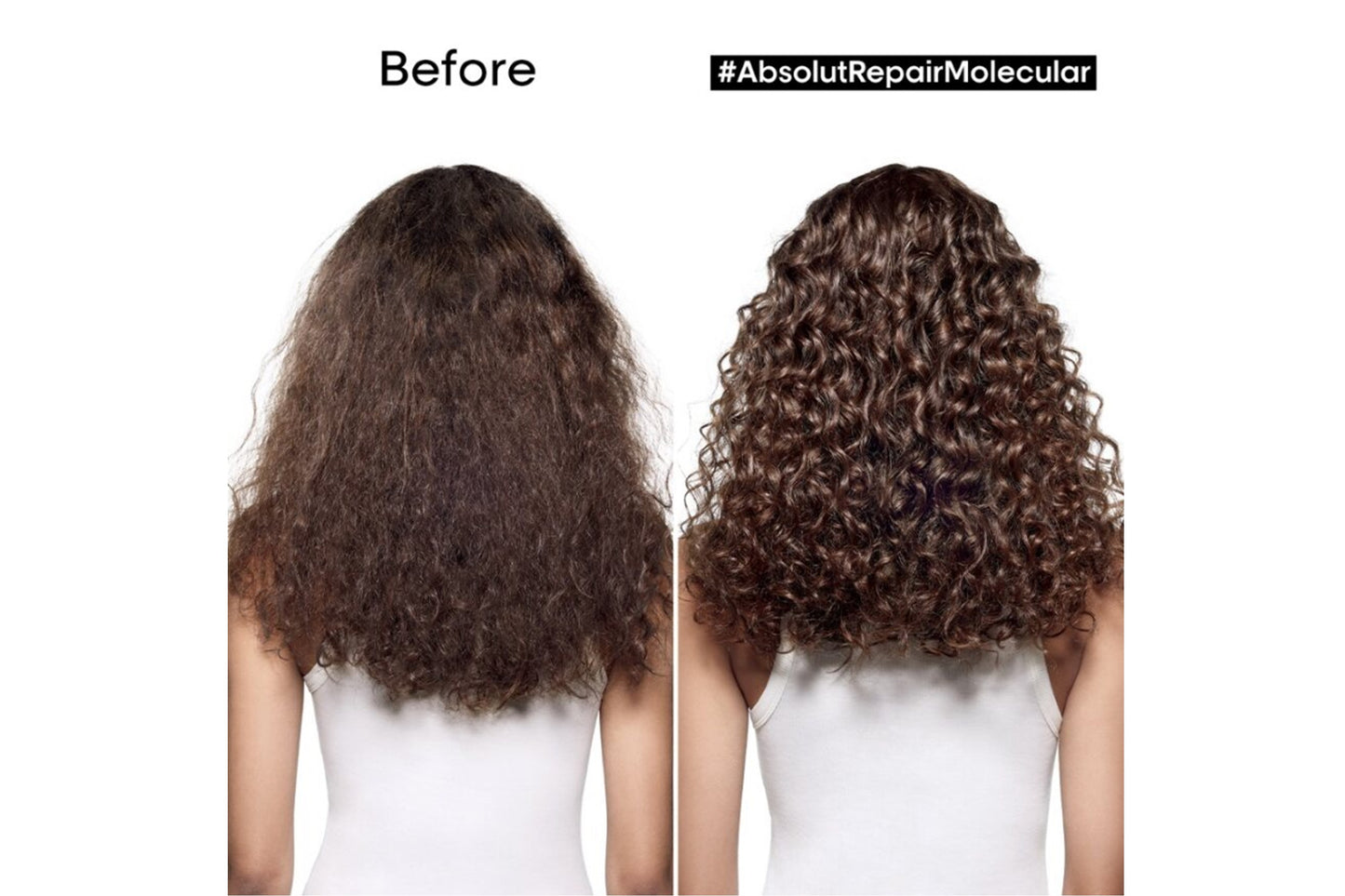 L'Oreal Absolut Repair Molecular range before and after use image