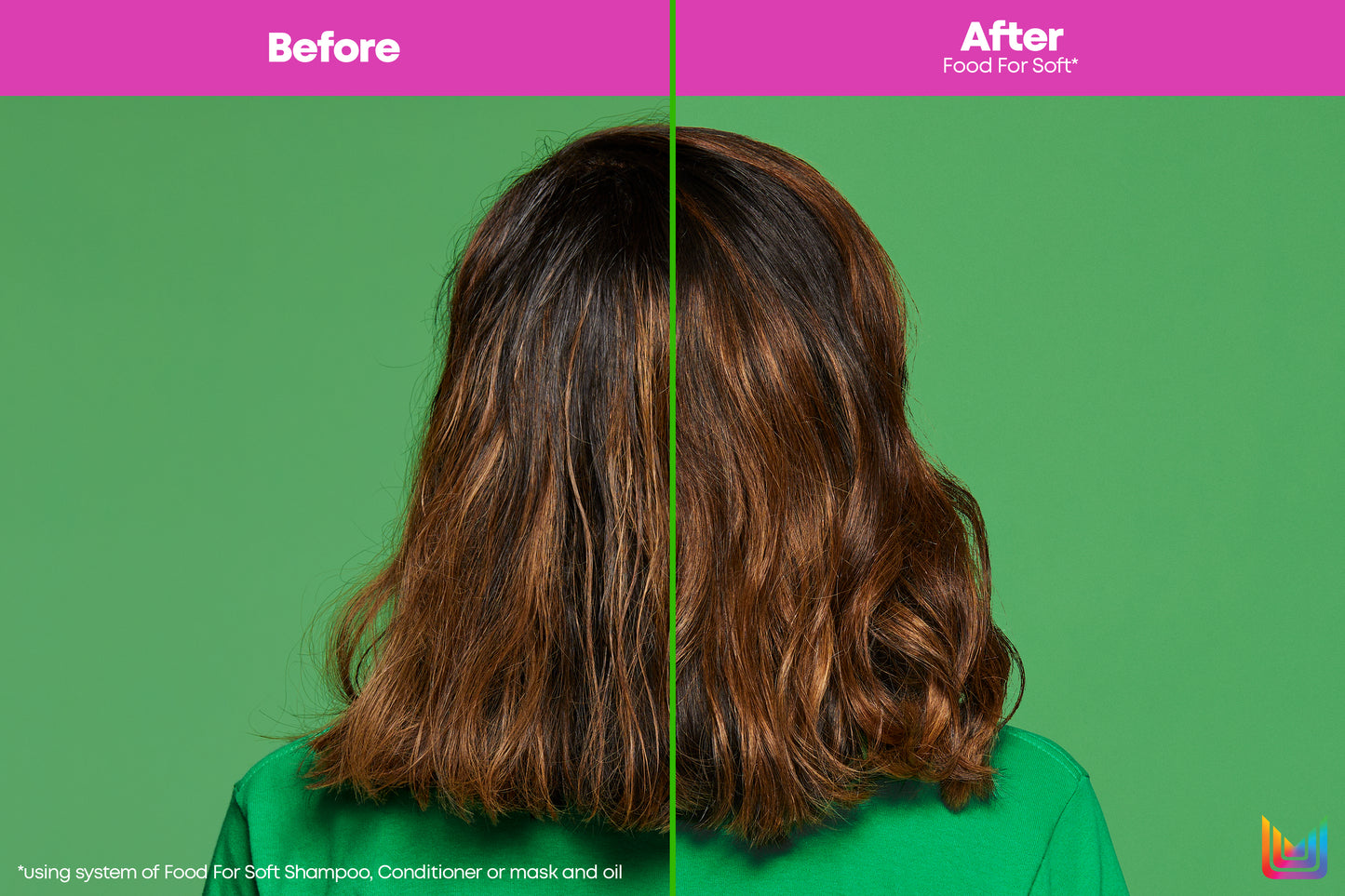 Matrix food for soft before and after