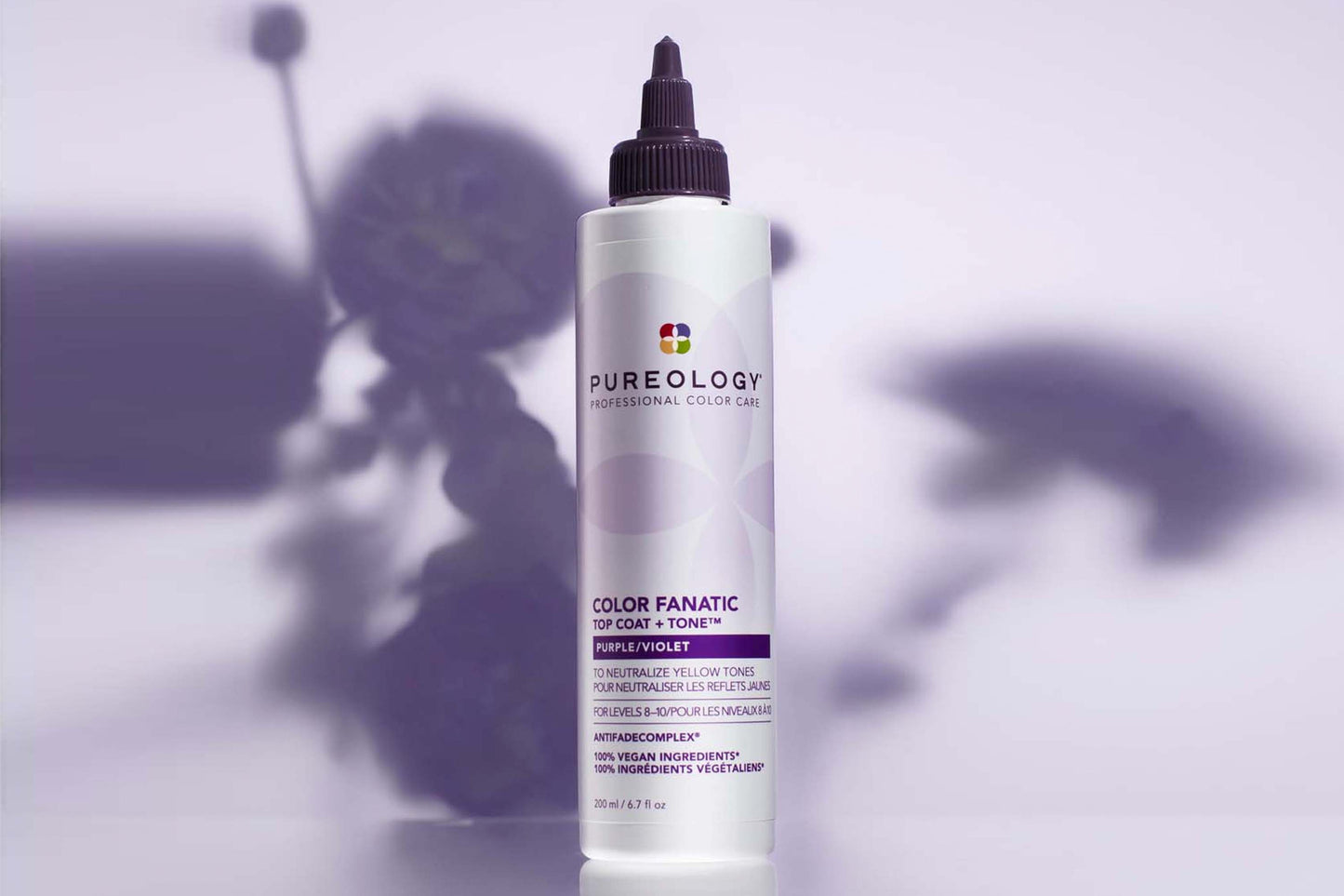 Pureology Color Fanatic top coat and tone violet