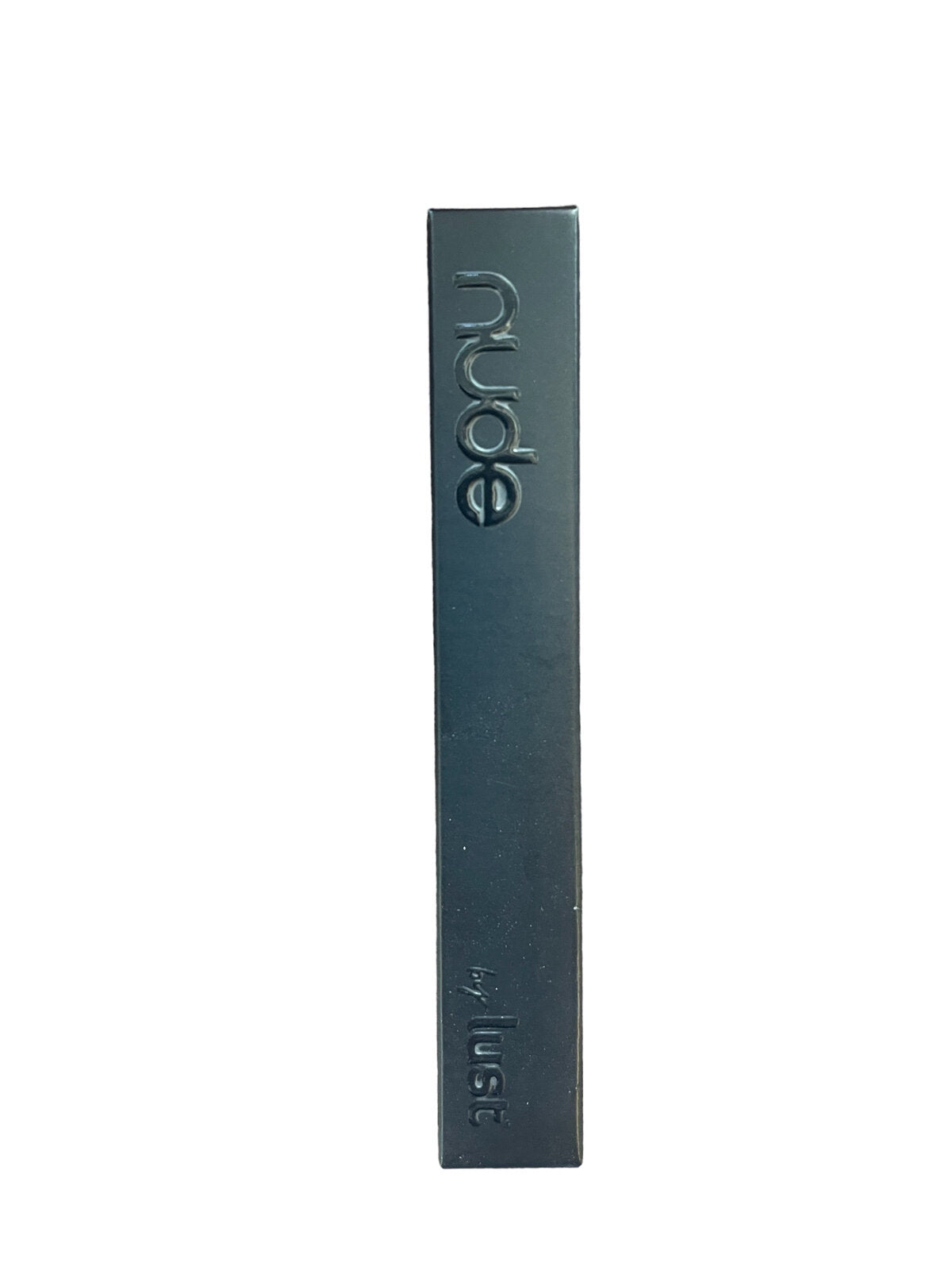 Nude by lust waterproof mascara in the shade black.
