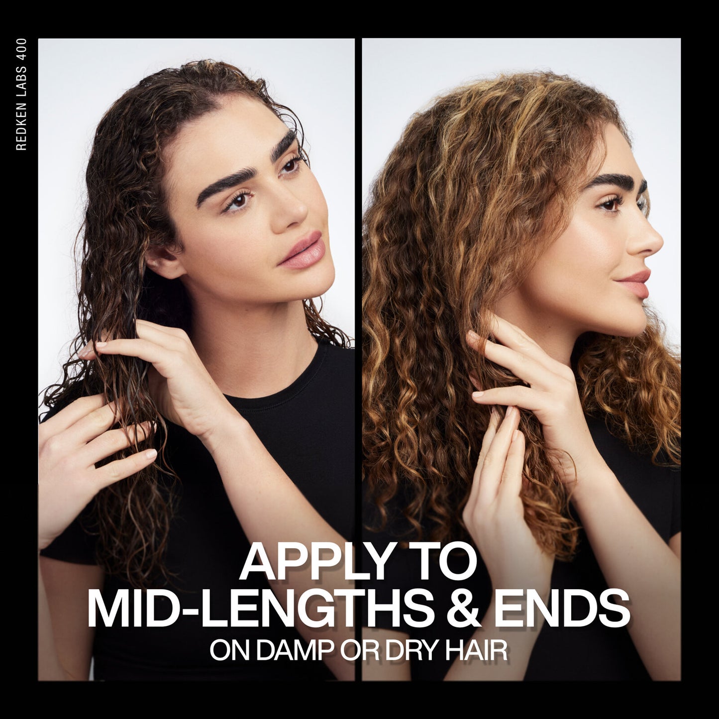 redken acidic bonding concentrate 24/7 serum being used on damp and dry hair