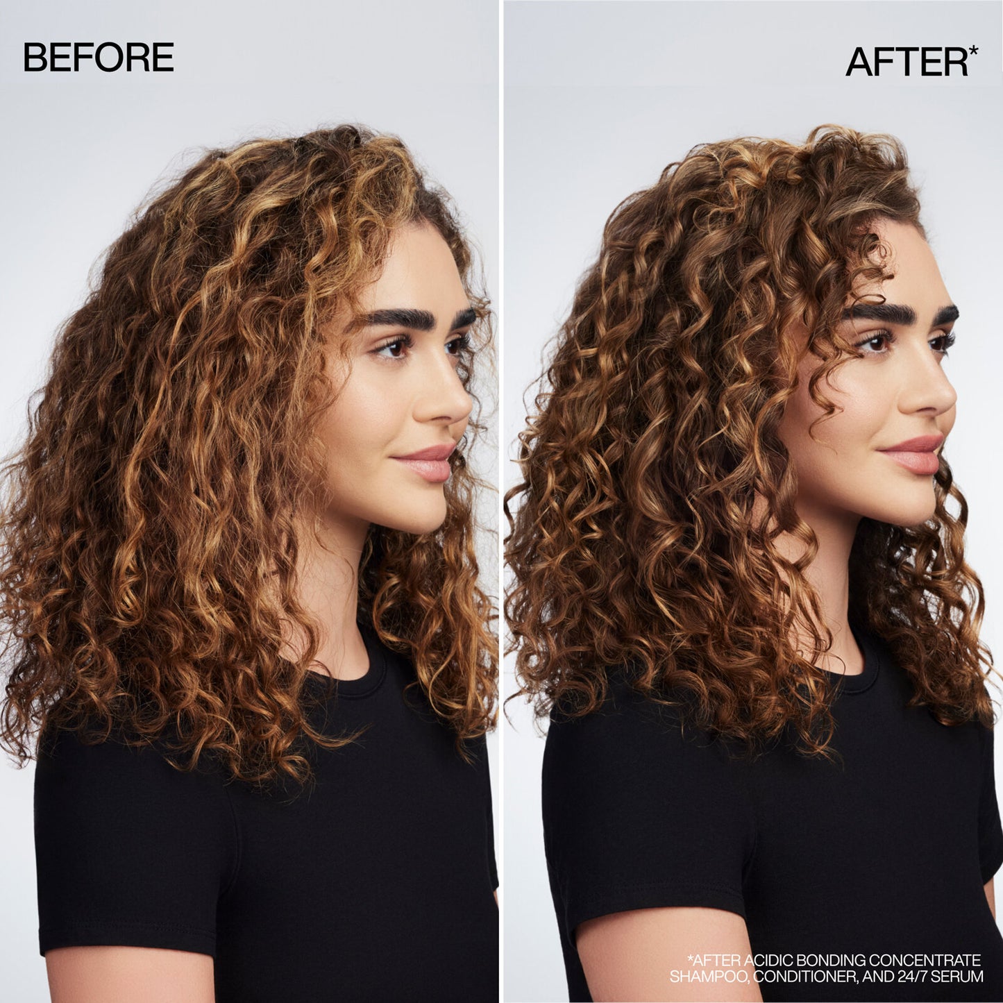 redken acidic bonding 24/7 serum before and after