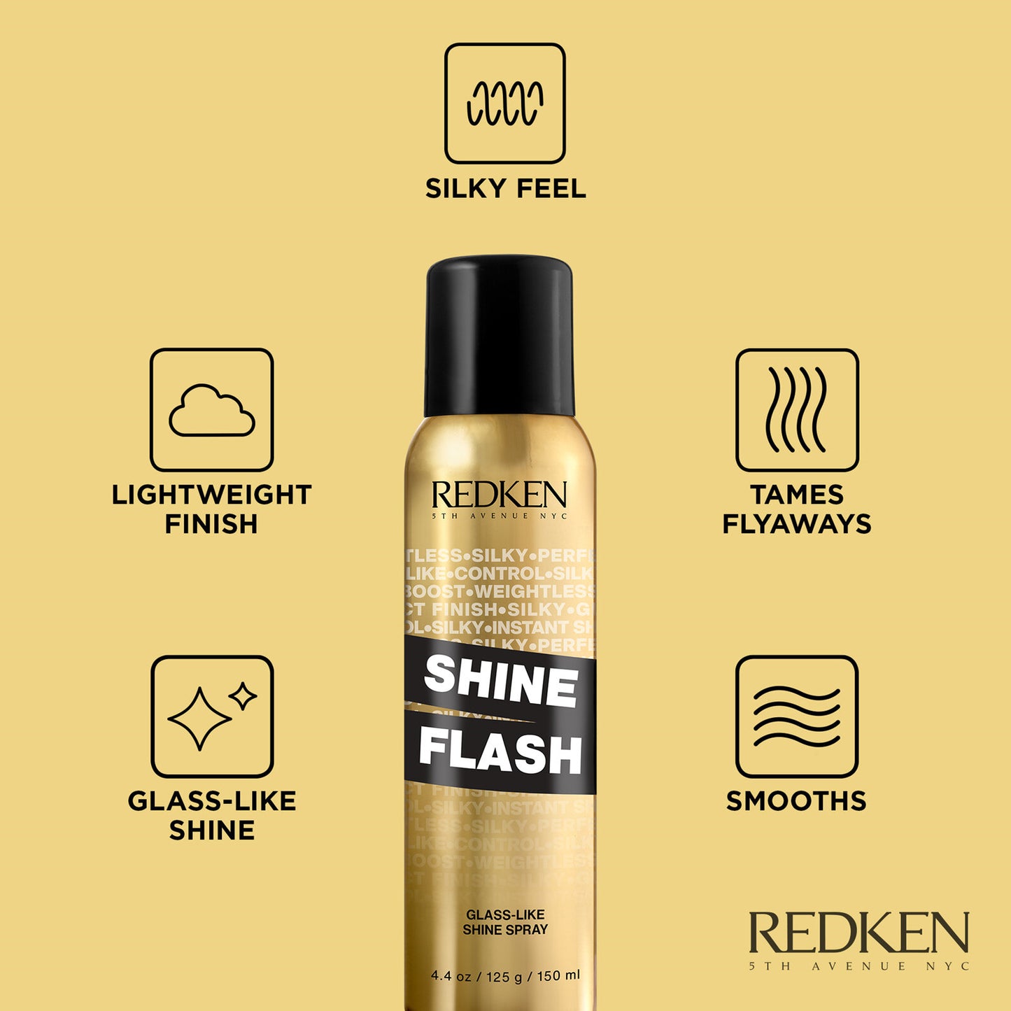 Redken shine flash, glass like shine spray 150ml