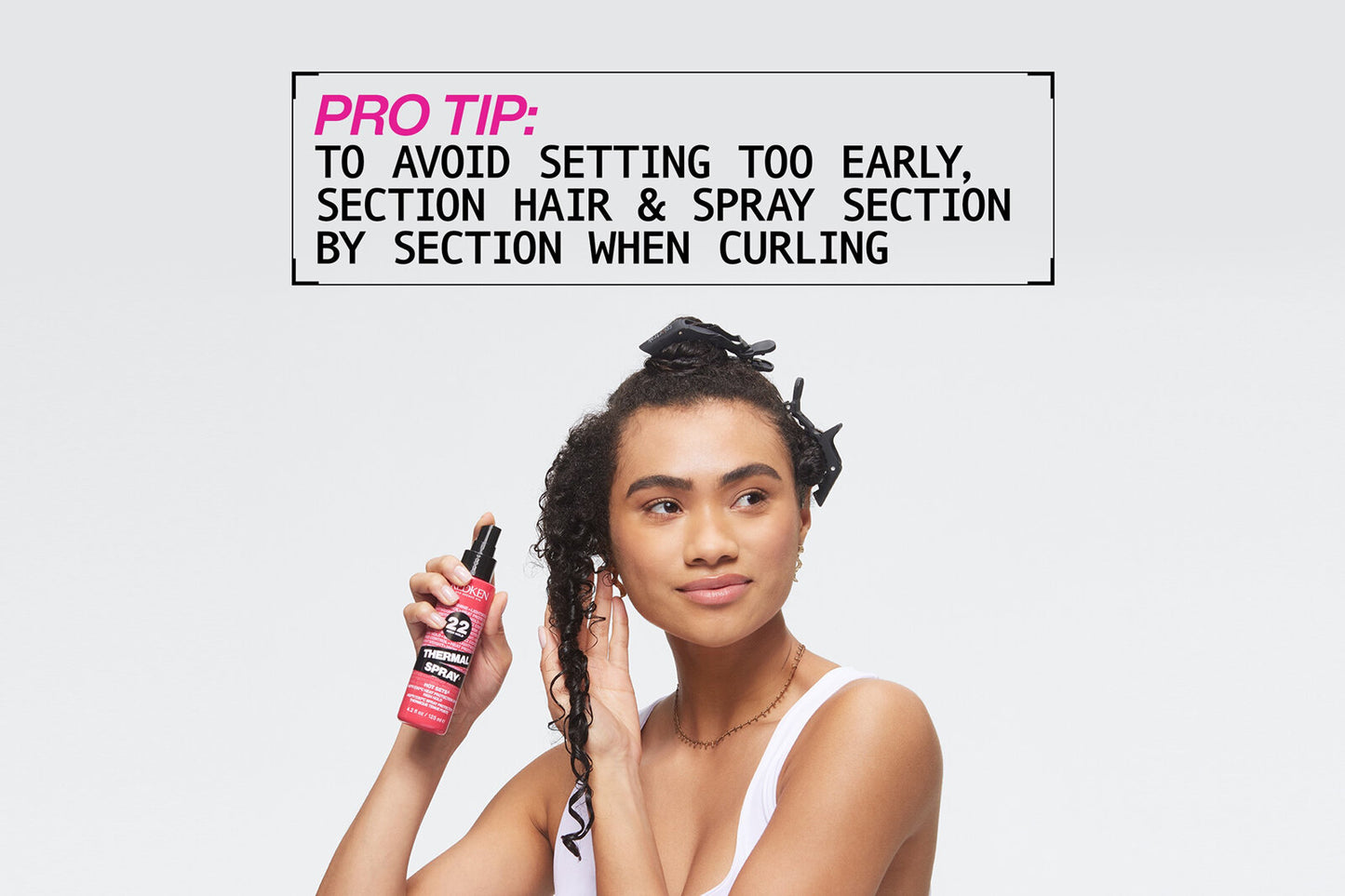 Redken Thermal Spray High Hold Heat Protectant Mist – 125 ml