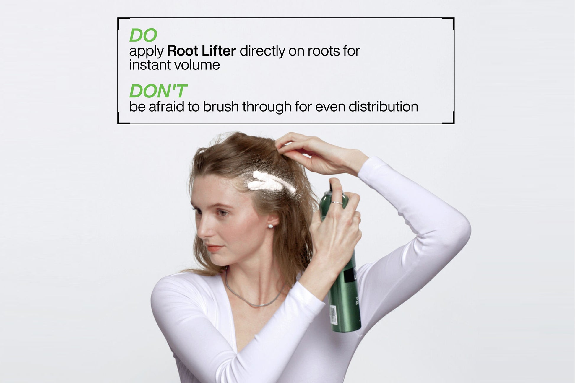 Redken root lifter. Previously called guts. How to use infographic