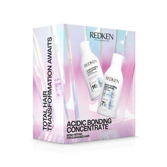 Redken Acidic Bonding Concentrate Duo Holiday Gift Pack 2026 with shampoo and conditioner