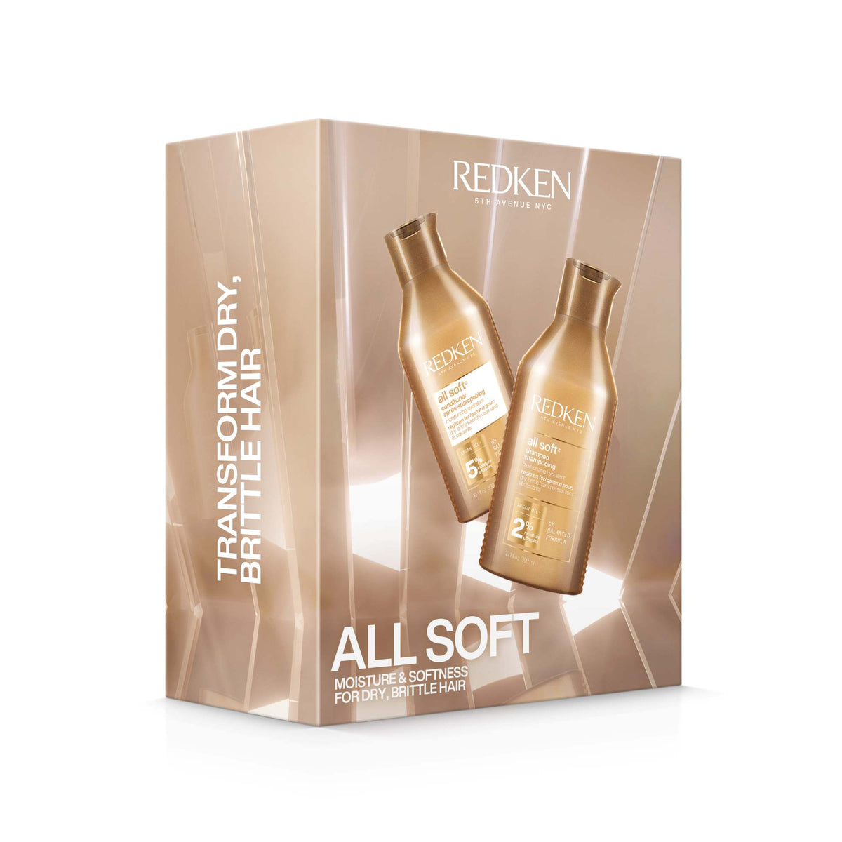 Redken All Soft Duo Holiday Gift Pack 2026 with shampoo and conditioner