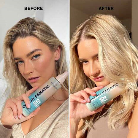 Pureology colour fanatic leave in spray before and after