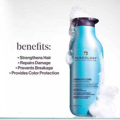 Pureology strength cure shampoo benifits