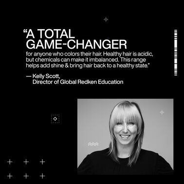 quote from redken educator about redken acidic colour gloss