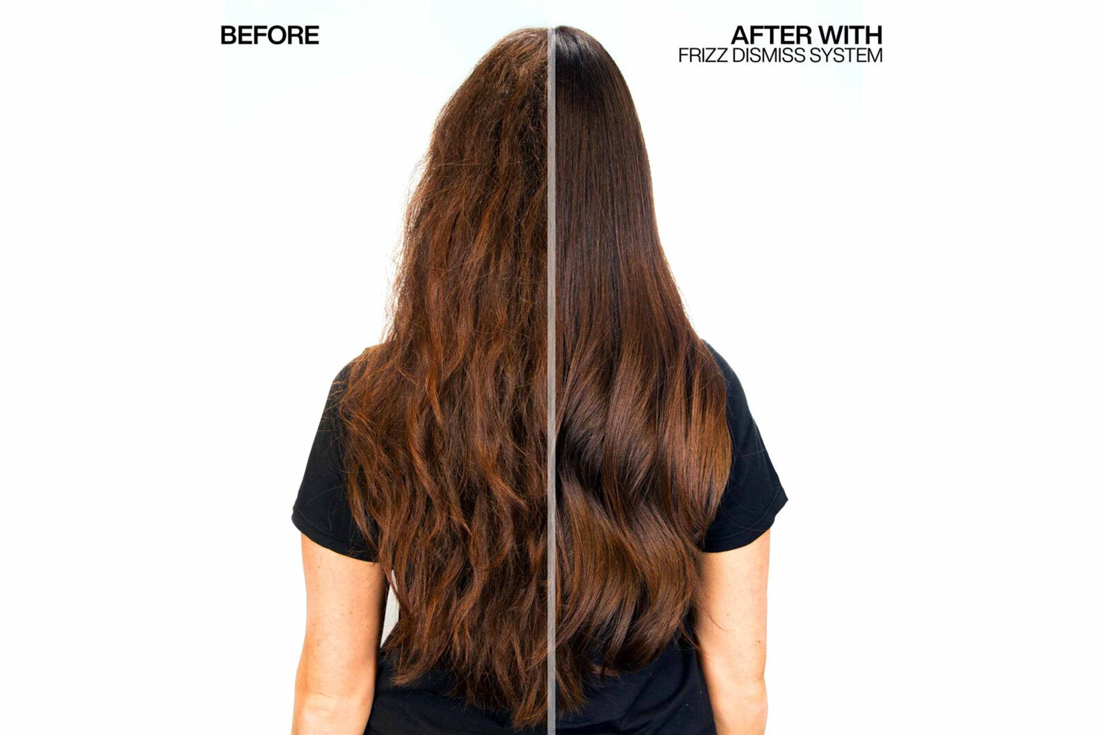 Redken frizz dismiss rebel tame before and after