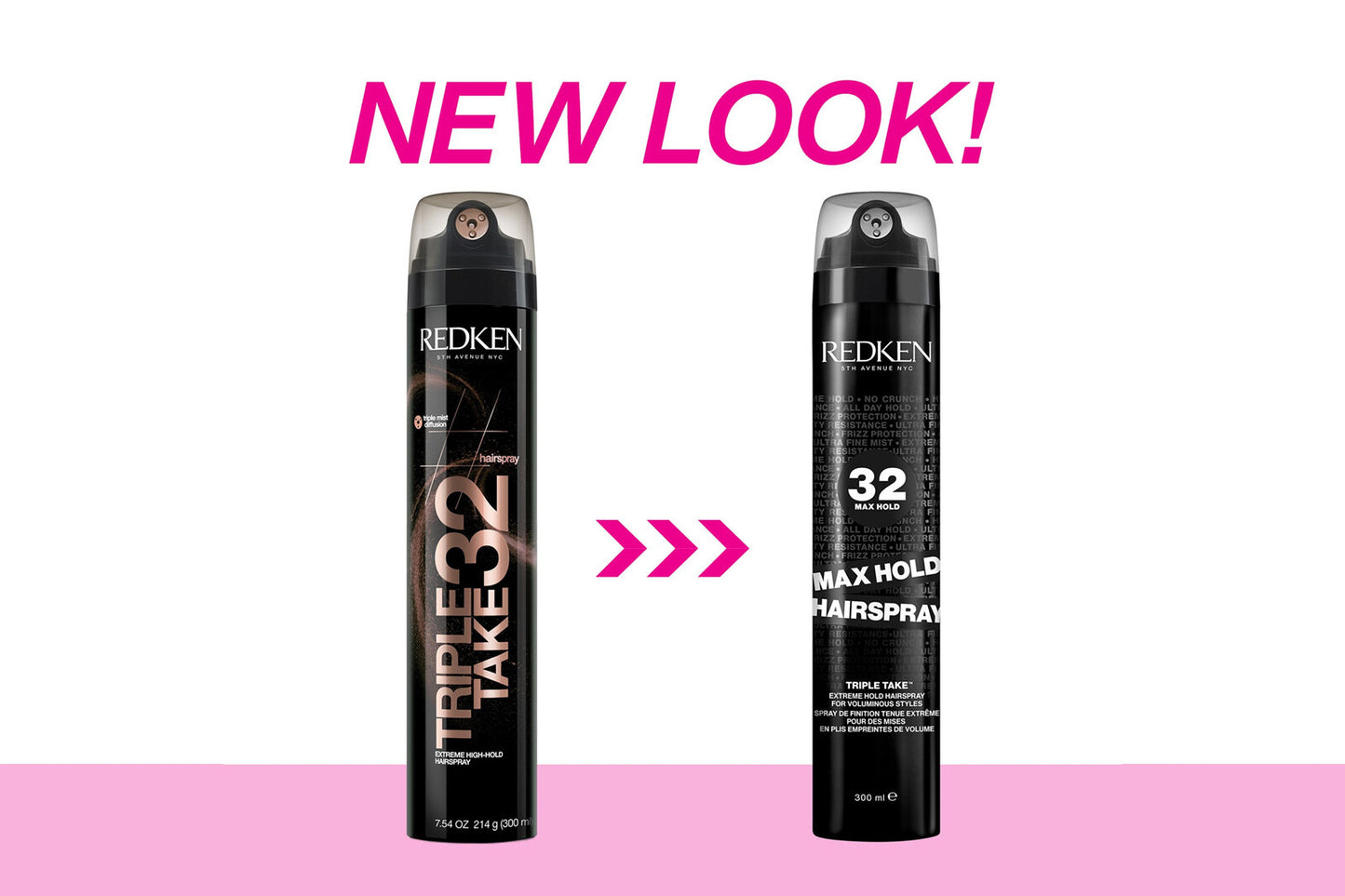 Redken max hold hair spray previously called triple take