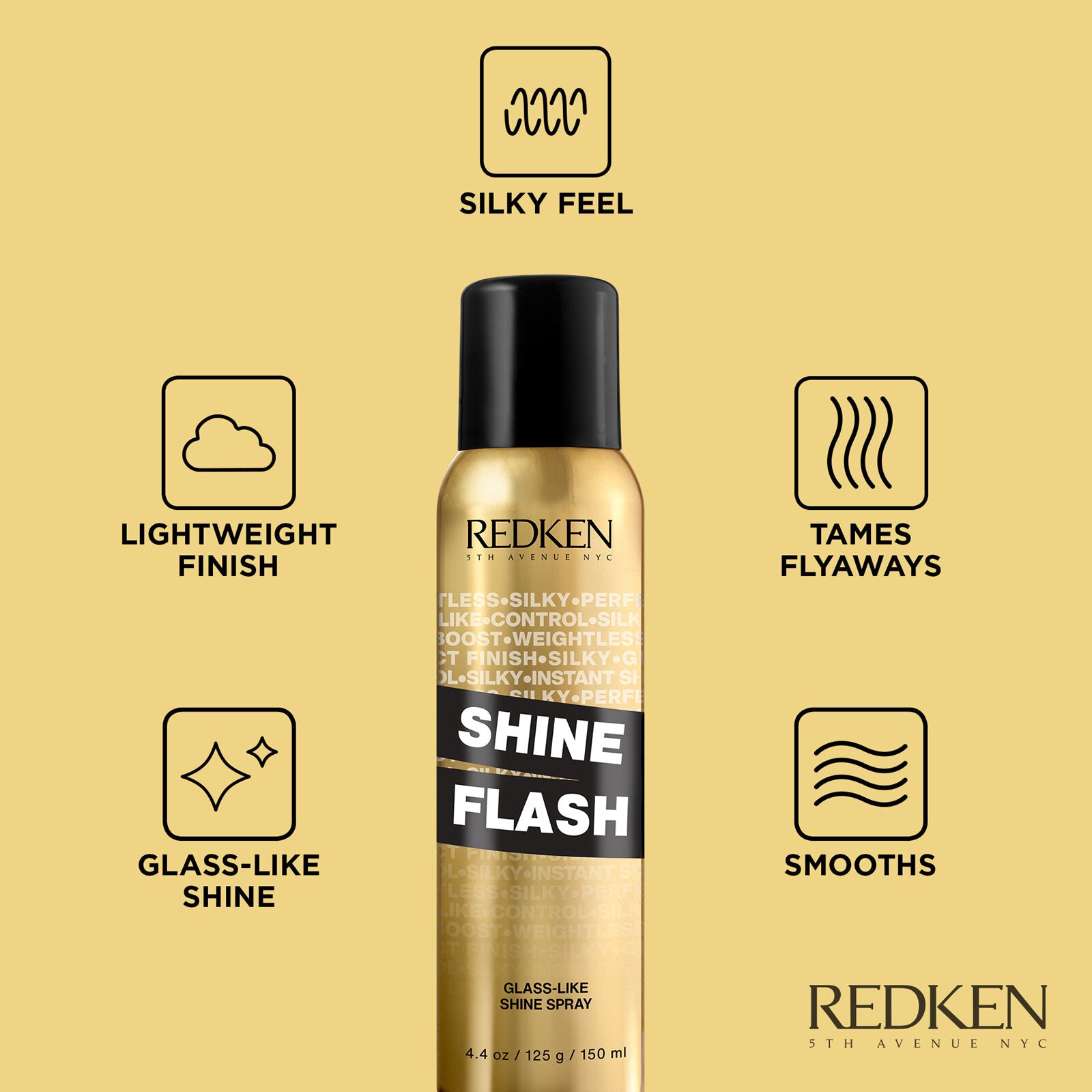Redken shine flash, glass like shine spray 150ml