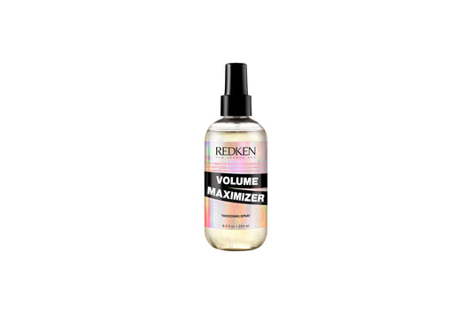 Redken Volume Maximizer spray. Styling product for volume
